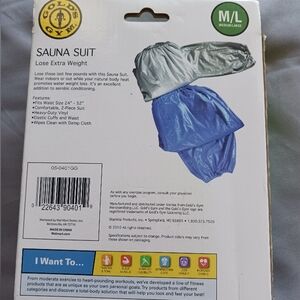 Gold's Gym Sauna Suit M/L